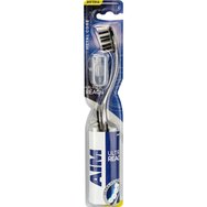 Aim Ultra Reach Medium Toothbrush 1 бр - Черно - Четка за зъби с компактна глава и дълга шийка за труднодостъпни места Aim Ultra Reach Medium Toothbrush 1 бр - Черно - Четка за зъби с компактна глава и дълга шийка за труднодостъпни места