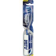 Aim Ultra Reach Medium Toothbrush 1 бр - Синьо - Четка за зъби с компактна глава и дълга шийка за труднодостъпни места Aim Ultra Reach Medium Toothbrush 1 бр - Синьо - Четка за зъби с компактна глава и дълга шийка за труднодостъпни места