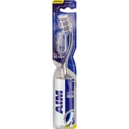 Aim Ultra Reach Medium Toothbrush 1 бр - Бяло - Четка за зъби с компактна глава и дълга шийка за труднодостъпни места Aim Ultra Reach Medium Toothbrush 1 бр - Бяло - Четка за зъби с компактна глава и дълга шийка за труднодостъпни места