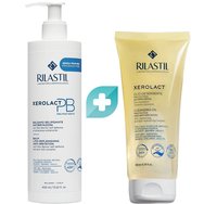 Rilastil Promo Xeroloact Lipid-Replenishing Anti-Irritation Balm 400ml & Подарък Protective & Anti-Irritation Cleansing Oil 200ml Rilastil Promo Xeroloact Lipid-Replenishing Anti-Irritation Balm 400ml & Подарък Protective & Anti-Irritation Cleansing Oil 200ml
