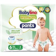 Babylino Подарък Premium Ultra Soft Pants Νο6 Extra Large (13-18kg) 2 бр - Babylino Подарък Premium Ultra Soft Pants Νο6 Extra Large (13-18kg) 2 бр -