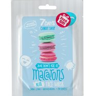 7DAYS Подарък Candy Shop Macarons Blue Face Mask 25g - 