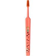 TePe Kids Pippi Extra Soft Toothbrush 1 бр - Фуксия - Много мека детска четка за зъби с дизайн на Пипи Дългото чорапче