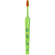 TePe Kids Pippi Extra Soft Toothbrush 1 бр - Зелено - Много мека детска четка за зъби с дизайн на Пипи Дългото чорапче