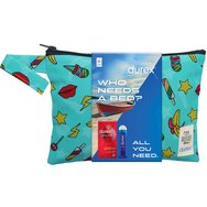 Durex Promo Sensitive Condoms 12 бр & Classic H2O Lube 50ml & торбичка 1 бр Подарък - Turquoise Durex Promo Sensitive Condoms 12 бр & Classic H2O Lube 50ml & торбичка 1 бр Подарък - Turquoise