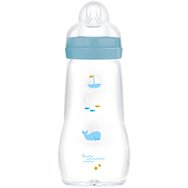 Mam Feel Good Premium Glass Blue Bottle 2m+, Κωδ 375SBc, 260ml - Μπιμπερό από Πυρίμαχο Γυαλί Υψηλής Ποιότητας με Μαλακή Θηλή Σιλικόνης Μεσαίας Ροής Mam Feel Good Premium Glass Blue Bottle 2m+, Κωδ 375SBc, 260ml - Μπιμπερό από Πυρίμαχο Γυαλί Υψηλής Ποιότητας με Μαλακή Θηλή Σιλικόνης Μεσαίας Ροής