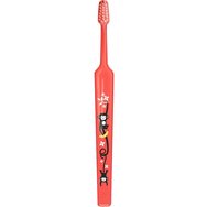 TePe Mini Extra Soft 0-6 Years Toothbrush 1 бр - Корал - Детска четка за зъби с конична глава и заоблени влакна TePe Mini Extra Soft 0-6 Years Toothbrush 1 бр - Корал - Детска четка за зъби с конична глава и заоблени влакна