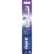Oral-B Pro 3D White Advanced Medium Toothbrush 1 бр - бензин - Ръчна четка за зъби със средно твърди влакна за естествено избелване и дълбоко почистване Oral-B Pro 3D White Advanced Medium Toothbrush 1 бр - бензин - Ръчна четка за зъби със средно твърди влакна за естествено избелване и дълбоко почистване