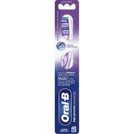 Oral-B Pro 3D White Advanced Medium Toothbrush 1 бр - Лилаво - Ръчна четка за зъби със средно твърди влакна за естествено избелване и дълбоко почистване Oral-B Pro 3D White Advanced Medium Toothbrush 1 бр - Лилаво - Ръчна четка за зъби със средно твърди влакна за естествено избелване и дълбоко почистване