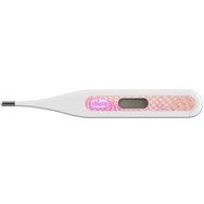 Chicco Digi Baby Digital Thermometer 1 бр - портокал / Лилави точки - Детски дигитален термометър Chicco Digi Baby Digital Thermometer 1 бр - портокал / Лилави точки - Детски дигитален термометър