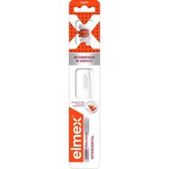 Elmex Expert Precision Interdental Soft Toothbrush 1 бр - Бяло - Четка за зъби с меки влакна за цялостно и дълбоко почистване между зъбите и премахване на бактериална плака Elmex Expert Precision Interdental Soft Toothbrush 1 бр - Бяло - Четка за зъби с меки влакна за цялостно и дълбоко почистване между зъбите и премахване на бактериална плака