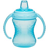 Munchkin Mighty Grip Trainer Cup 6m+, 237ml - Blue - Бебешка тренировъчна чаша с дръжки, непропусклива