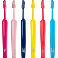 TePe Select Soft Toothbrush 6 бр - Multicolor 1 - Меки четки за зъби с конична глава за ефективно почистване в различни цветове