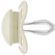 Mam Original Ι Love Daddy Silicone Soother 2-6m 2 бр, Код 115SU2c - крем