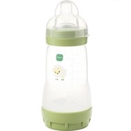 Mam Easy Start Anti-Colic Plastic Bootle 2m+, 260ml Код 351SU2c - крем - Полипропиленова бутилка със силиконов биберон с бавен поток и система против колики