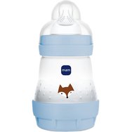 Mam Easy Start Anti-Colic Plastic Bootle 0m+, 160ml, Код 350SBc - Синьо - 