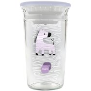 Mam Easy To Drink Cup Κωδ 473 8m+, 290ml - Μωβ - Εκπαιδευτικό Ποτηράκι Μετάβασης από το Μπιμπερό με Καπάκι 360° Ειδικά Σχεδιασμένο Ενάντια των Διαρροών