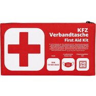 First Aid Kit for Car 1 Τεμάχιο - Πλήρες Φαρμακείο Πρώτων Βοηθειών για το Αυτοκίνητο με Πιστοποίηση Din 13164-2022 Κατάλληλο για Οποιαδήποτε Ανάγκη Πρώτης Φροντίδας Προκύψει στον Δρόμο