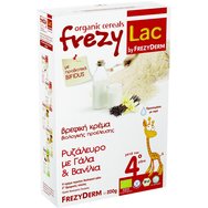 Подарък Frezyderm Frezylac Bio Cereal Оризова каша с мляко и ванилия след 4-ия месец 200g - Подарък Frezyderm Frezylac Bio Cereal Оризова каша с мляко и ванилия след 4-ия месец 200g -