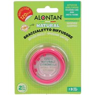 Alontan Natural Braccialetto Diffusore 2 Парчета - Фуксия - Импрегнирана дифузионна гривна с етерично масло от цитронела за защита от комари Alontan Natural Braccialetto Diffusore 2 Парчета - Фуксия - Импрегнирана дифузионна гривна с етерично масло от цитронела за защита от комари