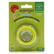 Alontan Natural Braccialetto Diffusore 2 Парчета - Зеленчуци - Импрегнирана дифузионна гривна с етерично масло от цитронела за защита от комари Alontan Natural Braccialetto Diffusore 2 Парчета - Зеленчуци - Импрегнирана дифузионна гривна с етерично масло от цитронела за защита от комари