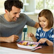 Munchkin Splash Toddler Cutlery Set 18m+, 1 брой - Светлозелен Munchkin Splash Toddler Cutlery Set 18m+, 1 брой - Светлозелен