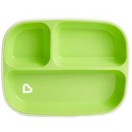 Munchkin Splash Divided Plates With Non-slip Base 6m+, 2 броя - Светлосиньо / Светлозелено Munchkin Splash Divided Plates With Non-slip Base 6m+, 2 броя - Светлосиньо / Светлозелено