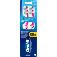 Oral-B Pro Expert Deep Clean Medium Toothbrush 2 Τεμάχια - Ροζ - Ροζ - Χειροκίνητη Οδοντόβουρτσα με Μέτριας Σκληρότητας Ίνες για Αφαίρεση Πλάκας & Αντιμετώπιση της Κακοσμίας του Στόματος Oral-B Pro Expert Deep Clean Medium Toothbrush 2 Τεμάχια - Ροζ - Ροζ - Χειροκίνητη Οδοντόβουρτσα με Μέτριας Σκληρότητας Ίνες για Αφαίρεση Πλάκας & Αντιμετώπιση της Κακοσμίας του Στόματος