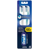 Oral-B Pro Expert Clinical Medium Toothbrush 2 броя - Светлосиньо - Светложълто - Ръчна четка за зъби със средна твърдост за дълбоко почистване & ефективно отстраняване на плаката Oral-B Pro Expert Clinical Medium Toothbrush 2 броя - Светлосиньо - Светложълто - Ръчна четка за зъби със средна твърдост за дълбоко почистване & ефективно отстраняване на плаката