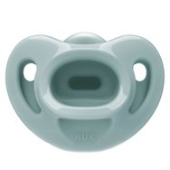 Nuk Sensitive Silicone Soother Soft 0-6m 1 брой - Мента - Залъгалка от 100% силикон, изключително мека и гъвкава