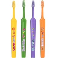 TePe Kids Extra Soft Toothbrush 6+ Years 4 броя - Multicolor 7 - TePe Детски четки за зъби с ултрамеки влакна и забавни дизайни TePe Kids Extra Soft Toothbrush 6+ Years 4 броя - Multicolor 7 - TePe Детски четки за зъби с ултрамеки влакна и забавни дизайни