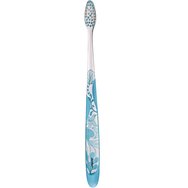 Jordan Individual Reach Small Precision Head Medium Toothbrush 1 Τεμάχιο - Γαλάζιο - Μέτρια Οδοντόβουρτσα με Κωνικές Ίνες & Εργονομική Λαβή για Βαθύ Καθαρισμό