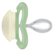 Mam Supreme Night Silicone Soother 16m+ Код 298S, 2 броя - Сив / Екрю Mam Supreme Night Silicone Soother 16m+ Код 298S, 2 броя - Сив / Екрю