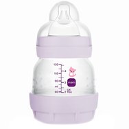 Mam Easy Start Anti-Colic Plastic Bootle 0m+, Код 353SGc, 130ml - Люляково - Полипропиленово шише със силиконов биберон с бавен поток & система против колики Mam Easy Start Anti-Colic Plastic Bootle 0m+, Код 353SGc, 130ml - Люляково - Полипропиленово шише със силиконов биберон с бавен поток & система против колики