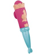 Elgydium Kids Mermaid Soft Toothbrush 2-6 Years 1 брой - Розова - Мека детска четка за зъби с ергономична дръжка & капаче за пренасяне