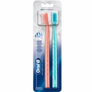 Oral-b Pro-Sensitive Clinical Extra Soft Toothbrush 2 броя - Оранжева / Тюркоазена - Ръчна четка за зъби с много меки влакна
