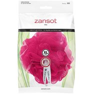 Zansot Mesh Sponge Extra Large 1 брой - Розова - Мрежеста гъба за усещане за мекота & свежест Zansot Mesh Sponge Extra Large 1 брой - Розова - Мрежеста гъба за усещане за мекота & свежест