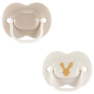 Tommee Tippee Anytime Orthodontic Silicone Soother 6-18m, 2 броя - Розово / Сиво - Ортодонтска силиконова залъгалка, която не възпрепятства правилното развитие на зъбите Tommee Tippee Anytime Orthodontic Silicone Soother 6-18m, 2 броя - Розово / Сиво - Ортодонтска силиконова залъгалка, която не възпрепятства правилното развитие на зъбите