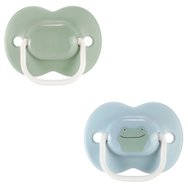 Tommee Tippee Anytime Orthodontic Silicone Soother 6-18m, 2 броя - Зелено / Светлосиньо - Ортодонтска силиконова залъгалка, която не възпрепятства правилното развитие на зъбите Tommee Tippee Anytime Orthodontic Silicone Soother 6-18m, 2 броя - Зелено / Светлосиньо - Ортодонтска силиконова залъгалка, която не възпрепятства правилното развитие на зъбите