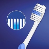 Oral-B 123 Indicator Medium Toothbrush 35mm 1 Парче - Синьо / Синьо