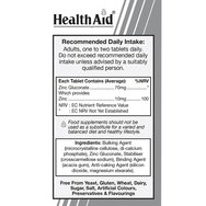 Health Aid Vegan Zinc Gluconate 70mg 90tabs