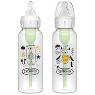 Dr. Brown’s Promo Anti-colic Options+ Spit-up, Burping & Gas 0m+ Код SB82041, 500ml (2x250ml) - Bear/Owl,пластмасово бебешко шише, специално проектирано да намалява коликите & рефлукса, причинени от храненето при бебета