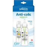 Dr. Brown’s Promo Anti-colic Options+ Spit-up, Burping & Gas 0m+ Код SB82041, 500ml (2x250ml) - Bear/Owl,пластмасово бебешко шише, специално проектирано да намалява коликите & рефлукса, причинени от храненето при бебета Dr. Brown’s Promo Anti-colic Options+ Spit-up, Burping & Gas 0m+ Код SB82041, 500ml (2x250ml) - Bear/Owl,пластмасово бебешко шише, специално проектирано да намалява коликите & рефлукса, причинени от храненето при бебета