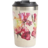 Chilly\'s Original Floral Coffee Cup Неръждаема Термочаша за Напитки 340ml - Golden Hour