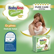 Babylino Sensitive Cotton Soft Super Pack Extra Large Νο6 (13-18kg) 114 бр (3x38 бр)