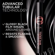 L\'Oreal Paris Paradise Big Deal Latex Mascara Спирала за обем, която не образува бучки & дарява впечатляващи мигли 9.9ml - Black