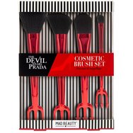Mad Beauty The Devil Wears Prada Cosmetic Brush Четки за грим, вдъхновени от филма The Devil Wears Prada 4 броя Mad Beauty The Devil Wears Prada Cosmetic Brush Четки за грим, вдъхновени от филма The Devil Wears Prada 4 броя