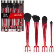 Mad Beauty The Devil Wears Prada Cosmetic Brush Четки за грим, вдъхновени от филма The Devil Wears Prada 4 броя Mad Beauty The Devil Wears Prada Cosmetic Brush Четки за грим, вдъхновени от филма The Devil Wears Prada 4 броя