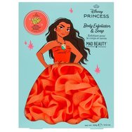 Mad Beauty Promo Disney Princess Body Exfoliator & Ginger Pear Soap Ексфолираща гъба за тяло & хидратиращ сапун, вдъхновен от Moana, с аромат на джинджифил и круша 100g Mad Beauty Promo Disney Princess Body Exfoliator & Ginger Pear Soap Ексфолираща гъба за тяло & хидратиращ сапун, вдъхновен от Moana, с аромат на джинджифил и круша 100g