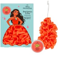 Mad Beauty Promo Disney Princess Body Exfoliator & Ginger Pear Soap Ексфолираща гъба за тяло & хидратиращ сапун, вдъхновен от Moana, с аромат на джинджифил и круша 100g Mad Beauty Promo Disney Princess Body Exfoliator & Ginger Pear Soap Ексфолираща гъба за тяло & хидратиращ сапун, вдъхновен от Moana, с аромат на джинджифил и круша 100g